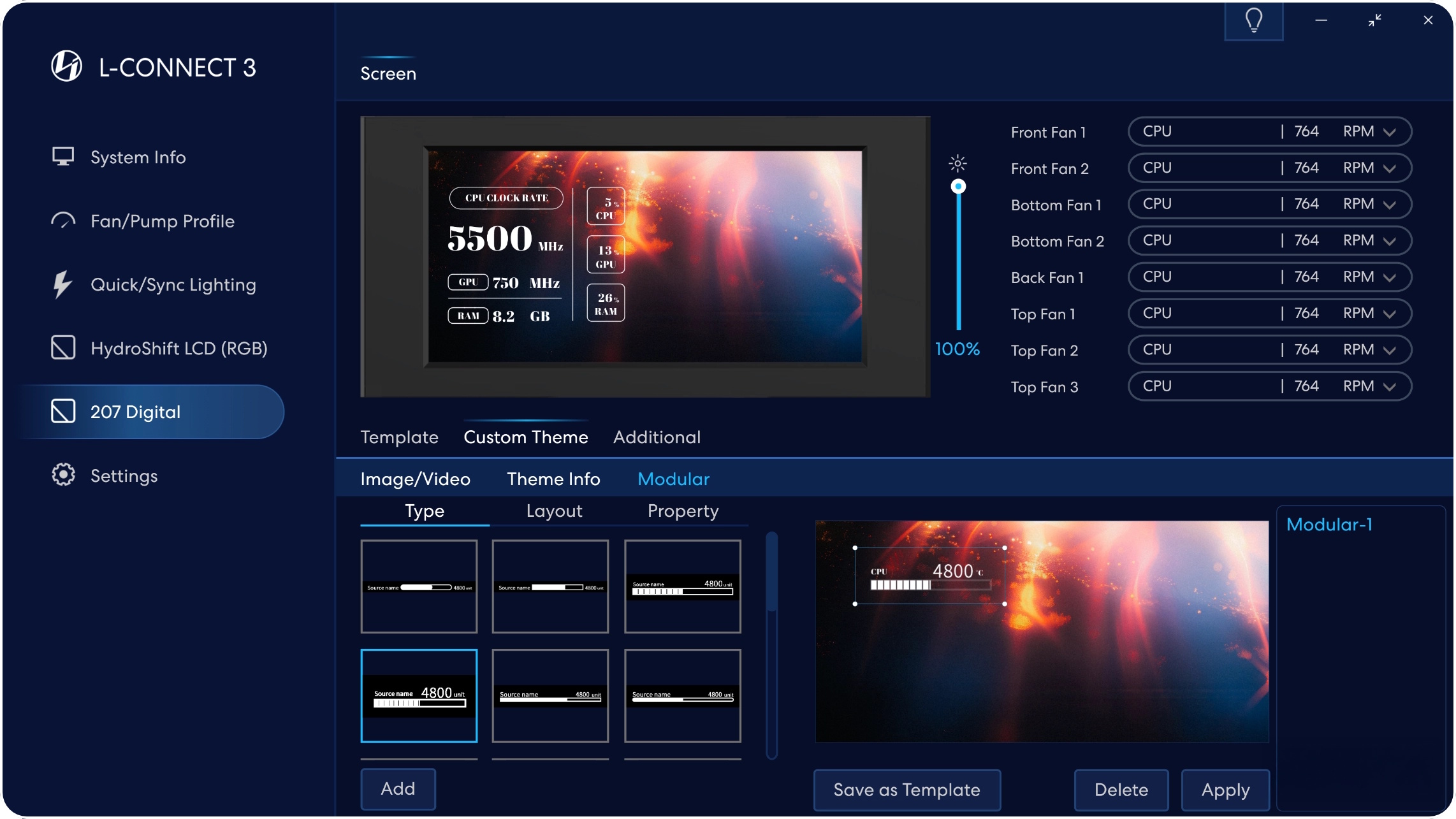 LANCOOL 207 DIGITAL｜LIAN LI｜株式会社アユート PCパーツ・VR